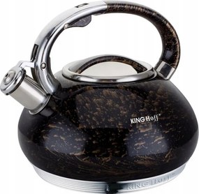 Acél vízforraló síppal indukciós gáz Teljes Alj