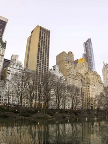 Poszter 30x40cm Központi park Manhattan panorámával 3, Assaf Frank