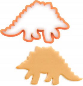 Prémium Kekszlyukasztó Stegosaur Körvonal Dinoszaurusz Dino