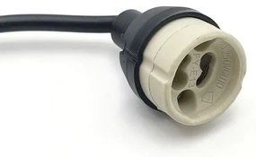 Brilagi - CRISPINA drótkábeles függeszték 1xGU10/10W/230V fekete