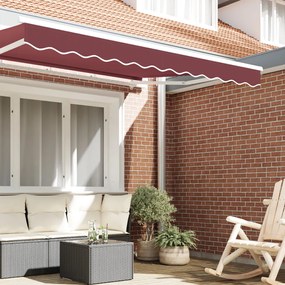 Napellenző Valance 2.5 m-es Keretre Burgundi 2.3x0.2 m