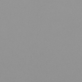 2 db szürke oxford szövet kerti padpárna 100 x 50 x 7 cm