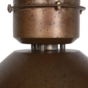Ipari függőlámpa rozsda színben - Flynn