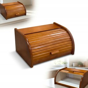 Kenyértartó fa nagy Éger 40x29x18cm kenyértartó