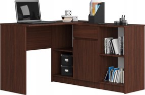 Sarok ĂrĂłasztal B17 wenge komĂłd szett Akd