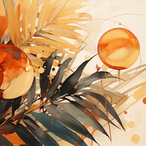 Poszter 80x80cm Napsütötte Zefir