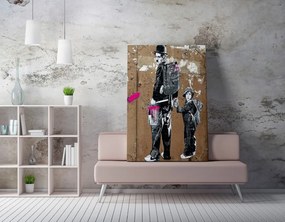 WY57 Banksy vászonkép, 50 x 70 cm