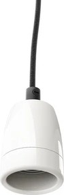RENDL FABIO függesztő készlet fekete porcelán 230V LED E27 15W