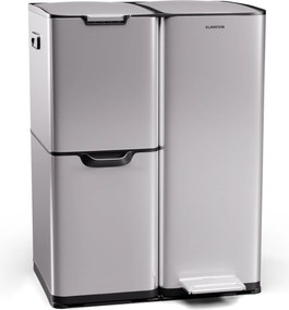 Klarstein Tiyo 3 az 1-ben, szemetes, 60 literes, kivehető kosár, puha záródású