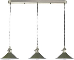 Dar Lighting vintage függeszték hadano antik króm darhad3661-07