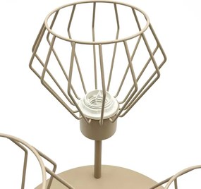 Felületre szerelt csillár AUDREY 3xE27/60W/230V bézs