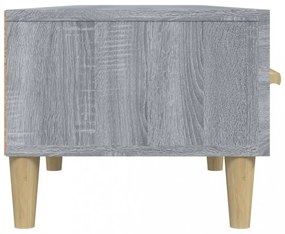 szürke sonoma színű szerelt fa TV-szekrény 150 x 34,5 x 30 cm