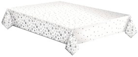 Karácsonyi Silver Stars papír asztalterítő 120x180 cm