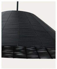 Fekete lámpabúra ø 70 cm Saranella – Kave Home