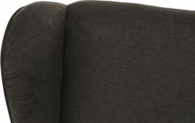 Kényelmes fotel, barna/bükk, BREDLY