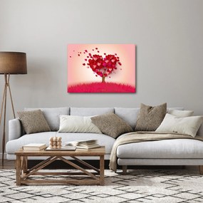 Egy szívfa képe (70x50 cm)