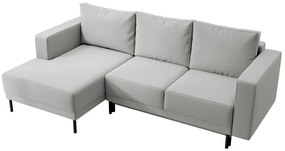 Sarokkanapé Rodriguez mini (B) (szürke + fekete) . 1099551