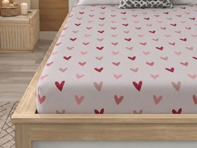 Mikroszálas gumis lepedő SOFHEARTS krémszínű 90x200 cm