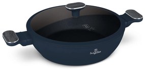 Berlinger Haus tapadásmentes indukciós alacsony lábas fedővel 3,8 L Deep Sea