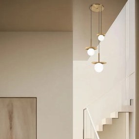 CHITA zsinóros csillár 3xG9/5W/230V arany