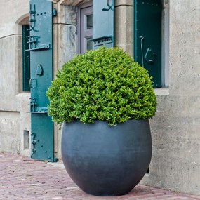 Květináč Jumbo Orb, barva šedá, více velikostí - PotteryPots méret: hossz - 114 cm, ⌀ 133 cm