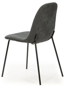 Sötétszürke étkezőszék szett 4 db-os Renne – Marckeric