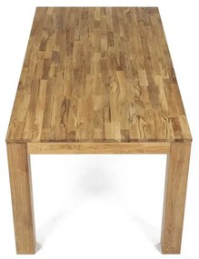 Tömör Tölgy Étkezőasztal 180×90 cm. DS-H180 DUB