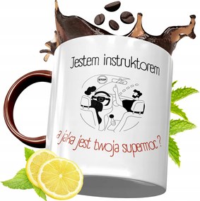 Bordó Bögre Oktatónak Születésnapra Ajándék fényképes nyomtatással