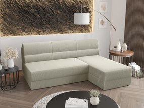 Sarok ülőgarnitúra Radiant L1 (tejszín) (J). 1057443