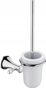 Nimco Lada króm retró WC-kefe, kerámia tál prémium La 19094KU-26_