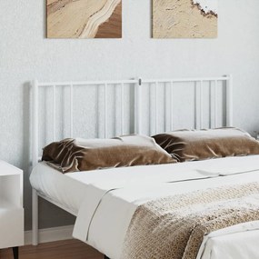 fehér fém fejtámla 160 cm