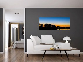 A naplemente képe (120x50 cm)