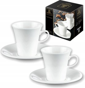 2 db-os Porcelán kávéscsésze szett ajándék 160 ml Wilmax