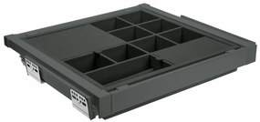 GTV Elite fiók ékszerrendezővel 560 - 618 csendesen záródó antracit, matt antracit