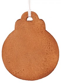 Karácsonyfadísz Mézeskalács masnis dísz