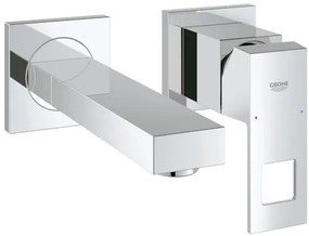 Grohe Eurocube mosdó csaptelep vakolat alatti rész nélkül króm EC101