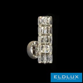 ELDLUX W89450-5 Kristály Fali Lámpa IP20