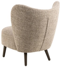 Bézs buklé fotel Elmont – Actona