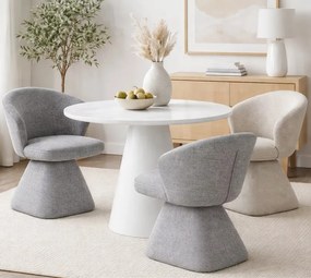 Nago Noelle forgatható étkezőszék szürke