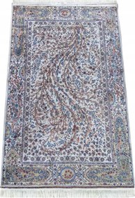 Qum Silk 11 szőnyeg krémszínű 200x300