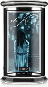 7 days Kringle Candle nagy gyertya két kanóccal Halloween sorozat