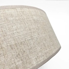 Mennyezeti lámpatest SIRJA 1xE27/15W/230V Ø 35 cm, bézs