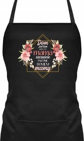 Kötény Anyák Napi Ajándék Anyák Napja Az otthon ott van, ahol anya van