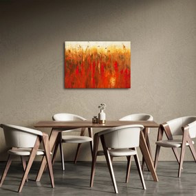 Kép - Festett absztrakció (70x50 cm)