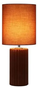 Searchlight EU22353OR - GROOVE asztali lámpa 1xE14/60W/230V bordó