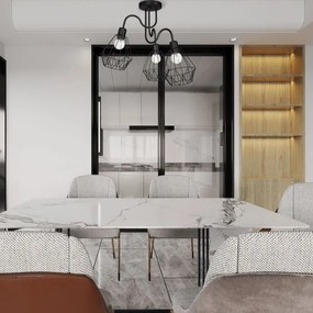 Felületre szerelhető csillár BERGEN 3xE27/60W/230V