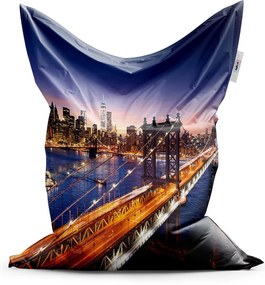 Classic babzsák New York-i híd - gyerek, színes