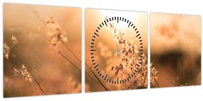 Kép - Fű a napon (órával) (90x30 cm)