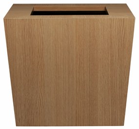 NATURA fa önöntöző ültetőgép, alacsony, többféle változatban - Hobby Flower méretek: 45x45x40, szín: közepesen sötét tölgy