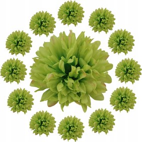 Krizantém Termék Nagy Mesterséges Zöld 20 x 10 cm RT6423-M47 12 db